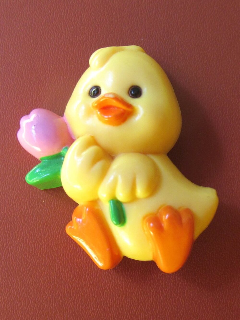 2/$20 Vintage RUSS Easter yellow chick pin